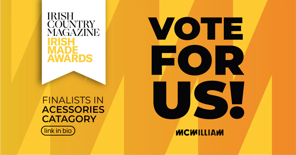 McWilliam Bags a Finalist in the Irish Made Awards 2024!