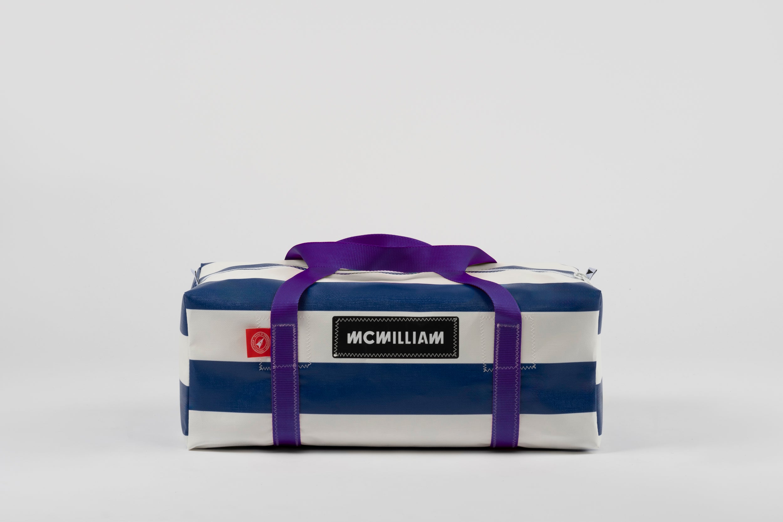 Blue Medium Holdall (42L) - Classic Stripe