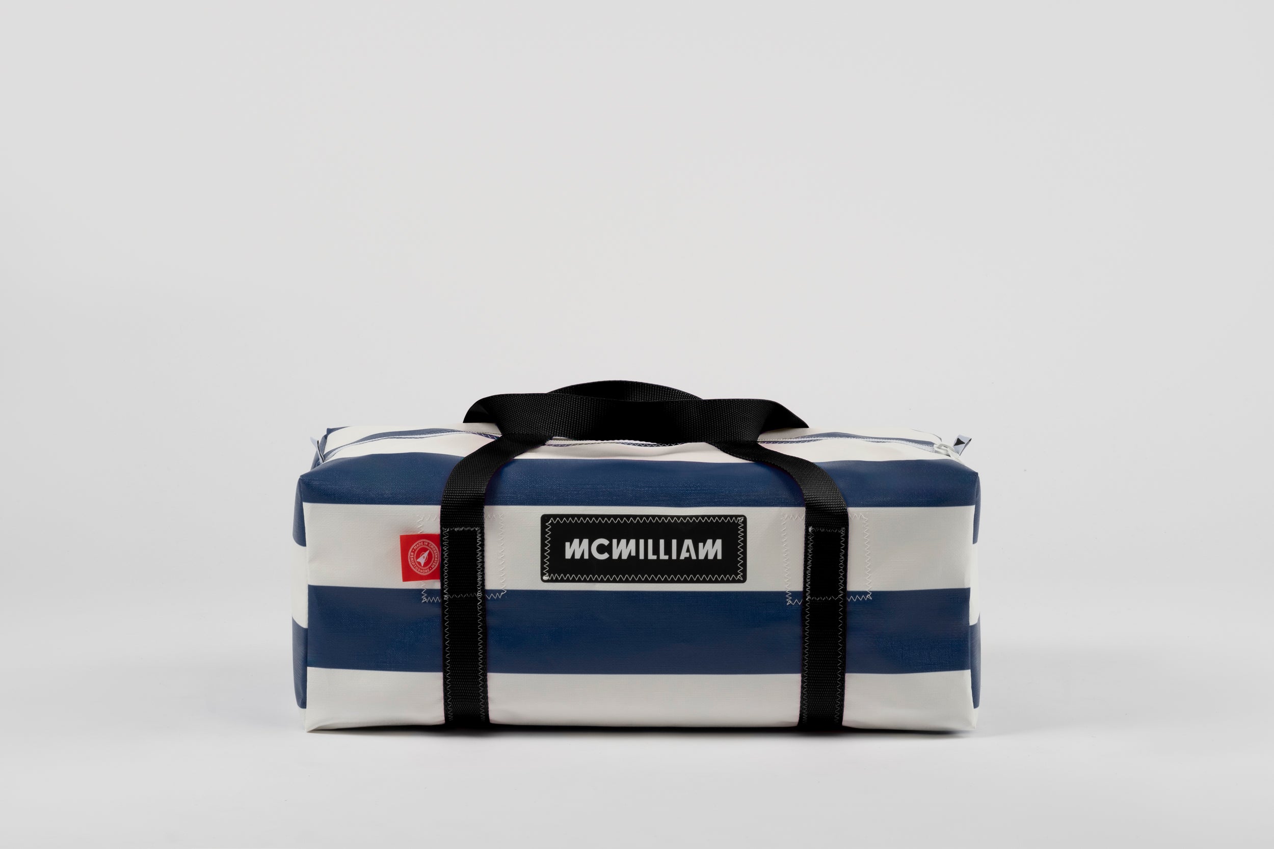 Blue Medium Holdall (42L) - Classic Stripe