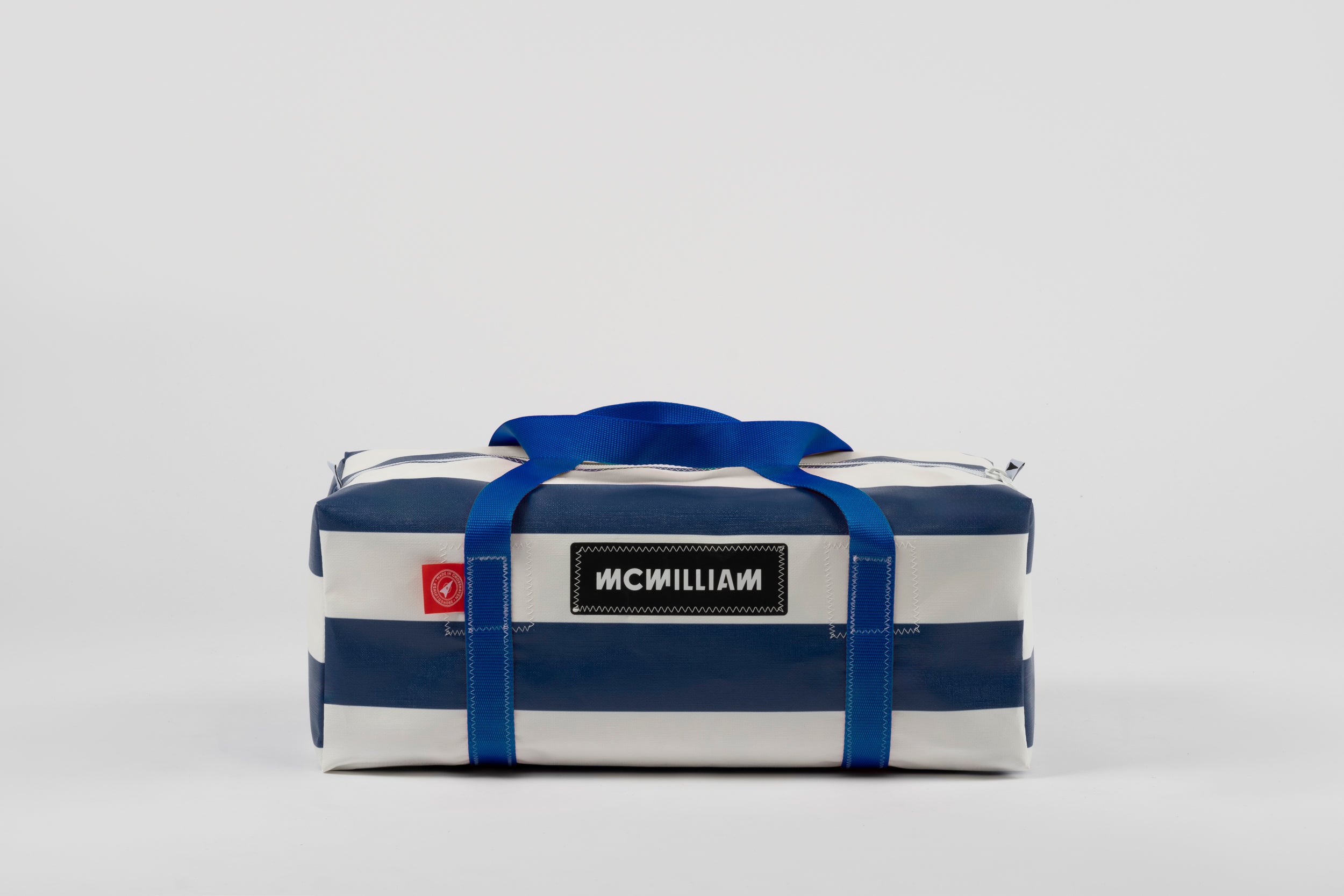 Blue Medium Holdall (42L) - Classic Stripe