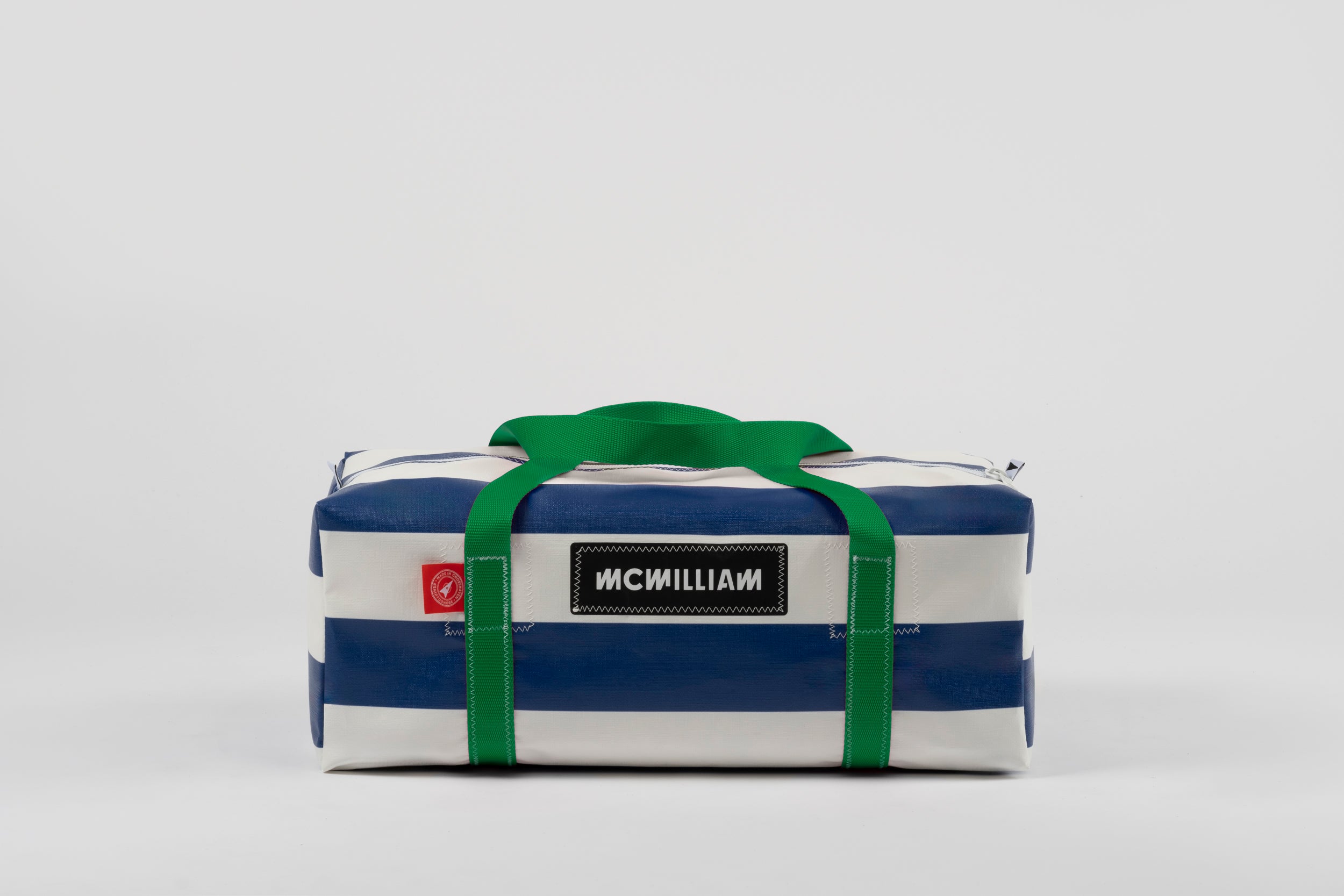 Blue Medium Holdall (42L) - Classic Stripe