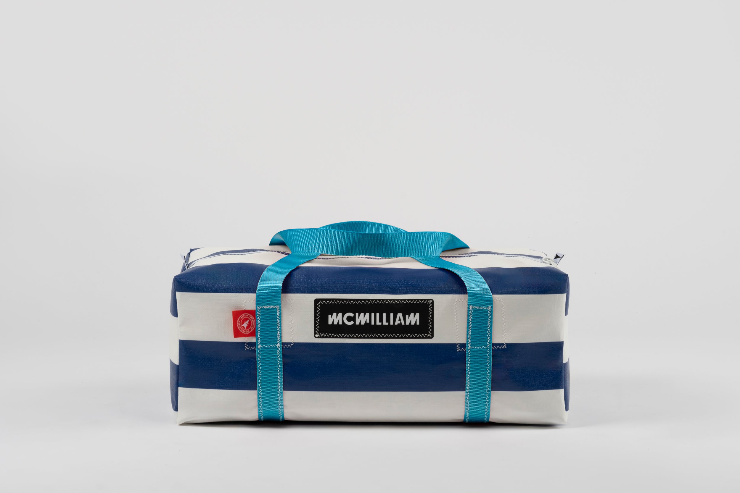 Blue Medium Holdall (42L) - Classic Stripe