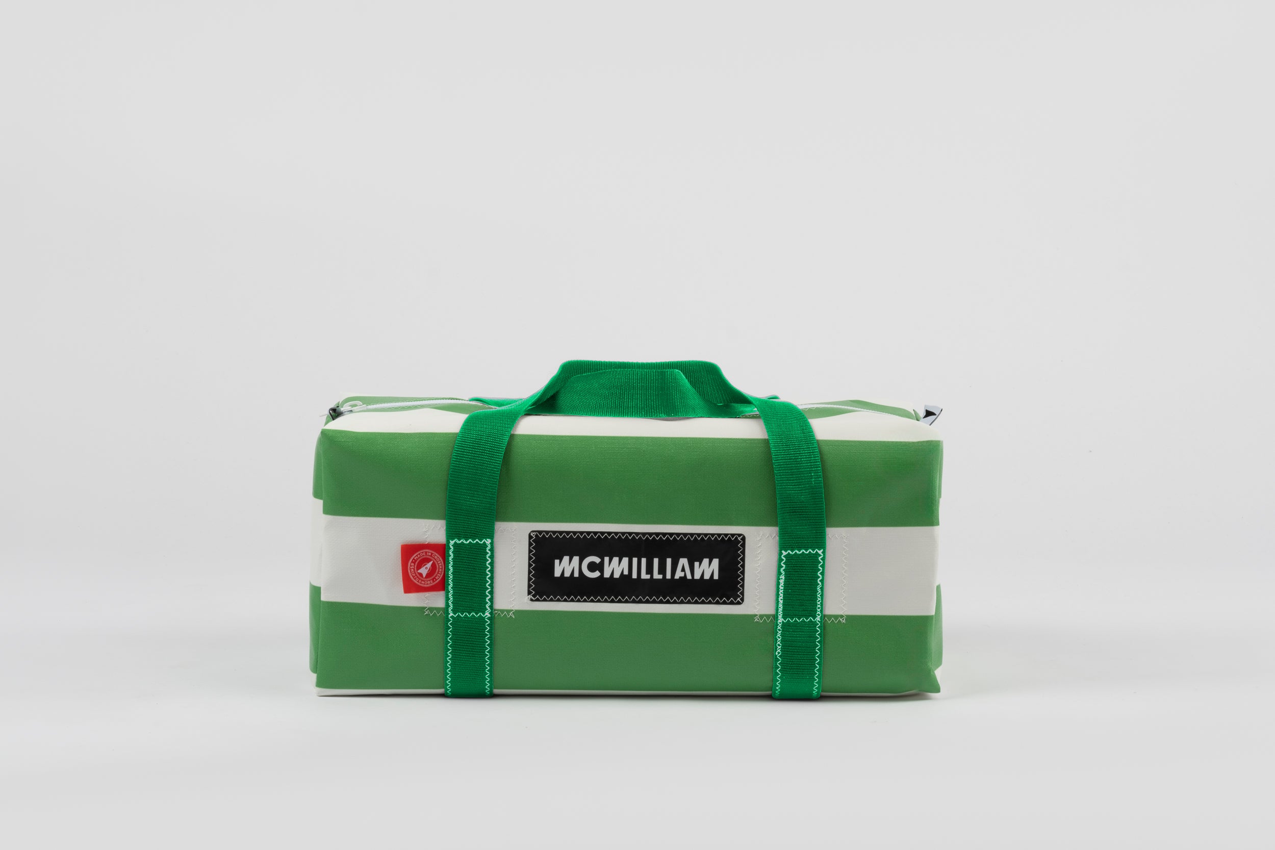 Green Small Holdall (30L) - Classic Stripe