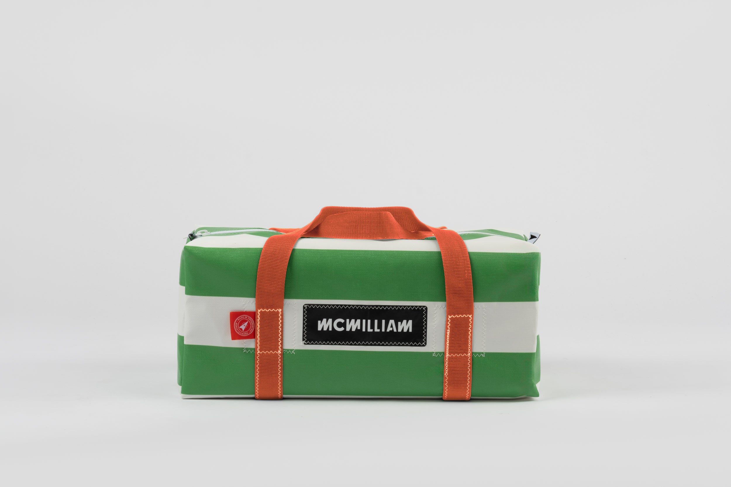 Green Small Holdall (30L) - Classic Stripe