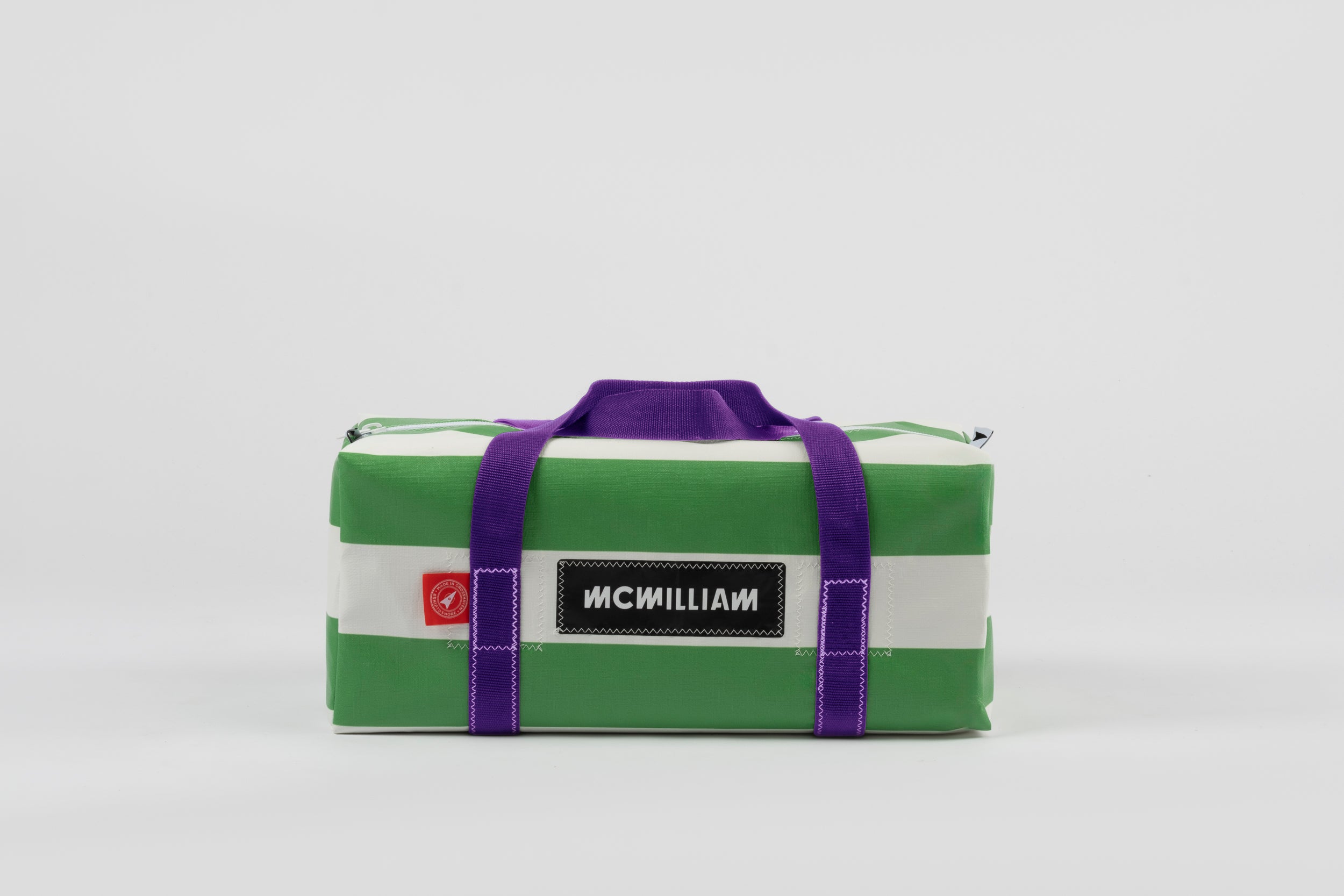 Green Small Holdall (30L) - Classic Stripe