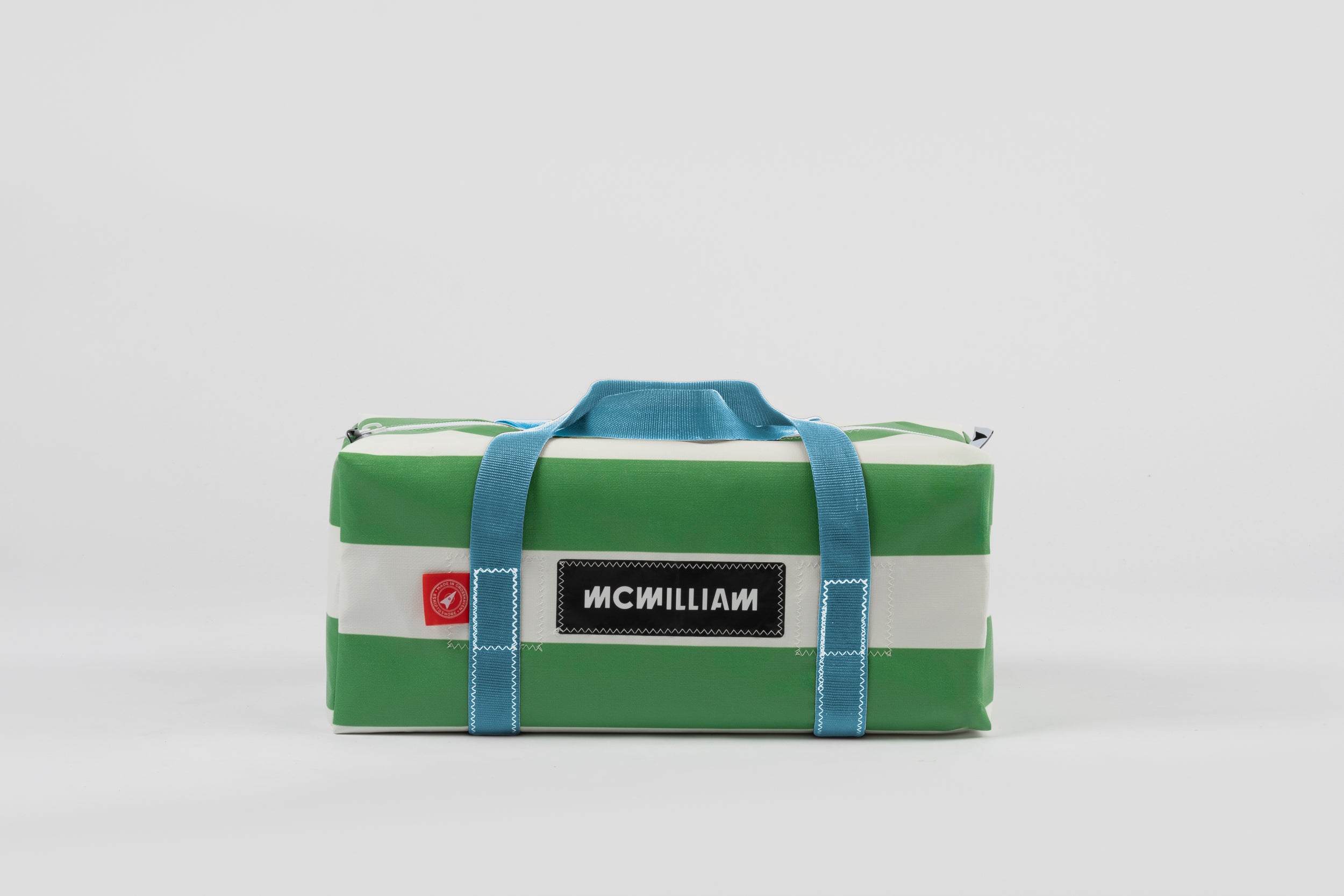 Green Small Holdall (30L) - Classic Stripe