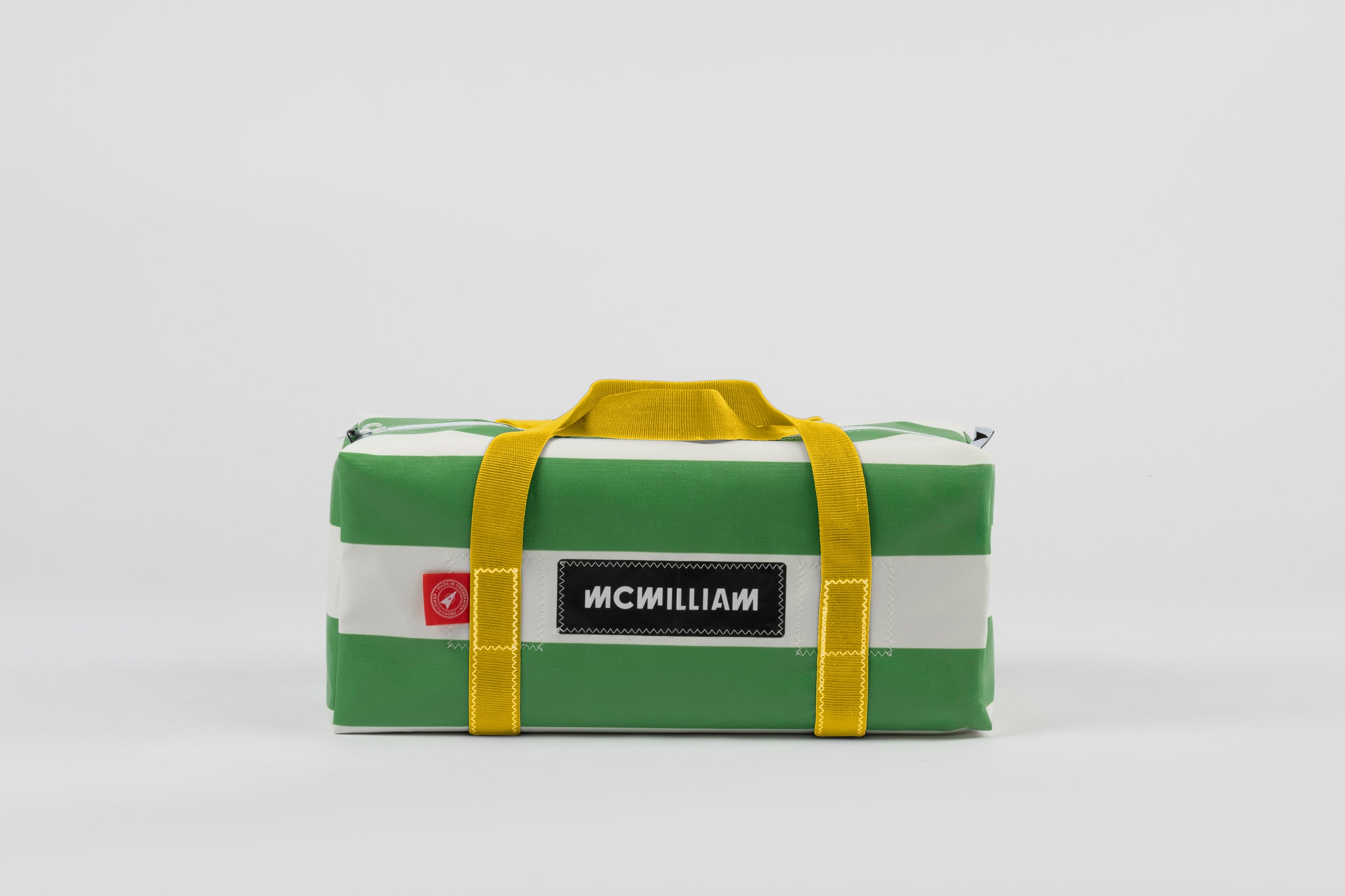 Green Small Holdall (30L) - Classic Stripe