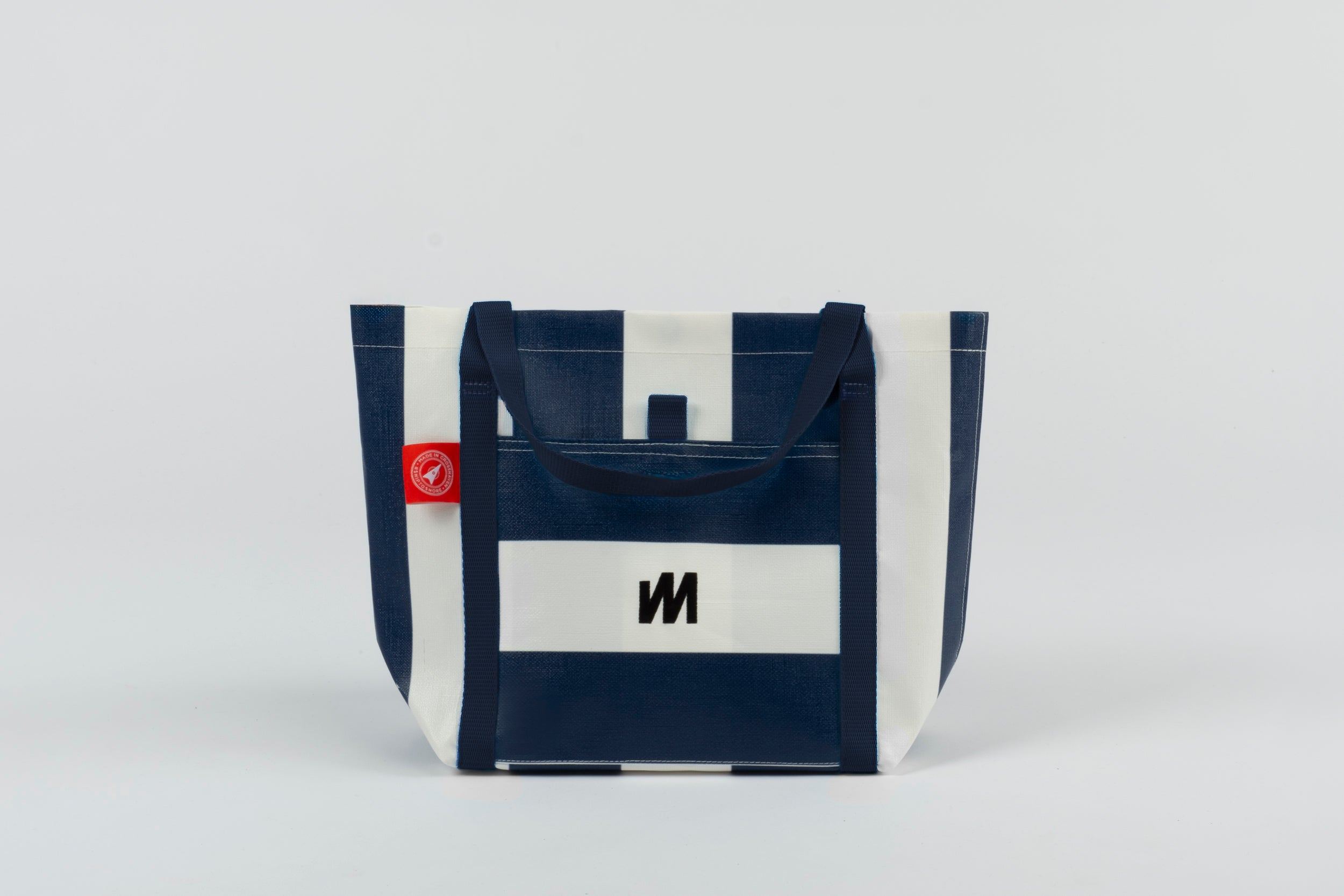 Navy Tote - Classic Stripe