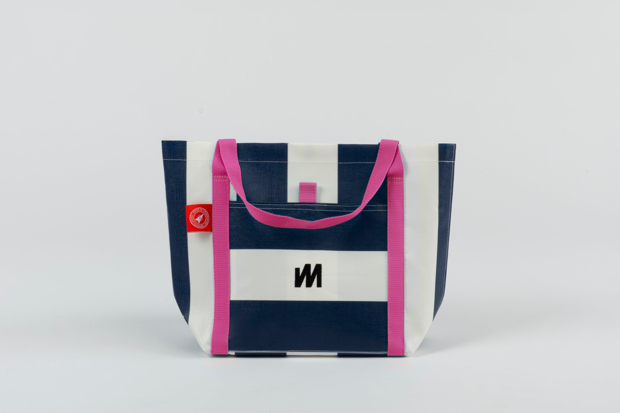 Navy Tote - Classic Stripe