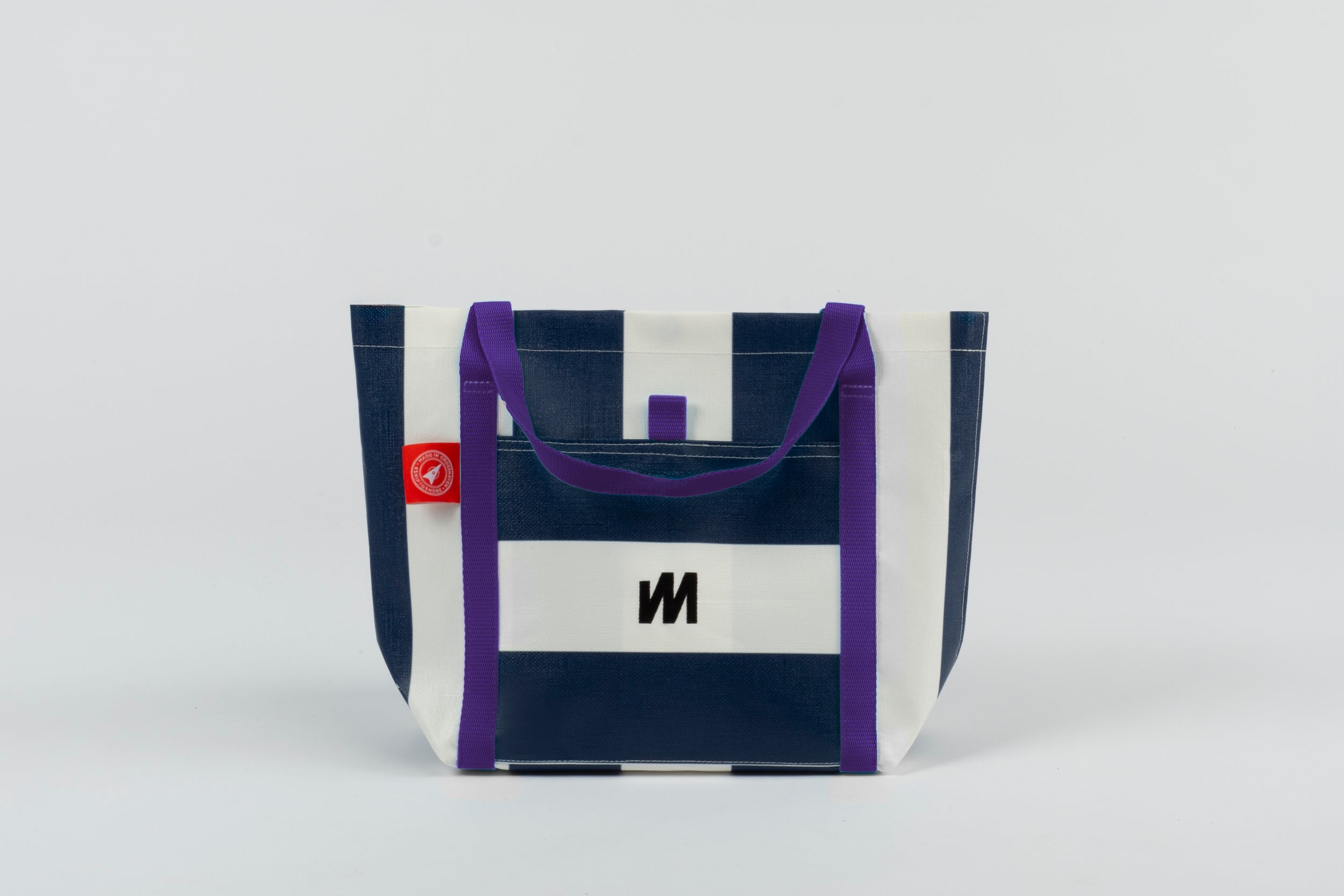 Navy Tote - Classic Stripe