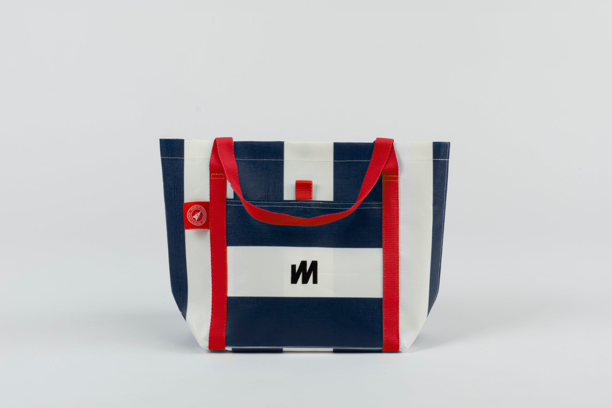 Navy Tote - Classic Stripe