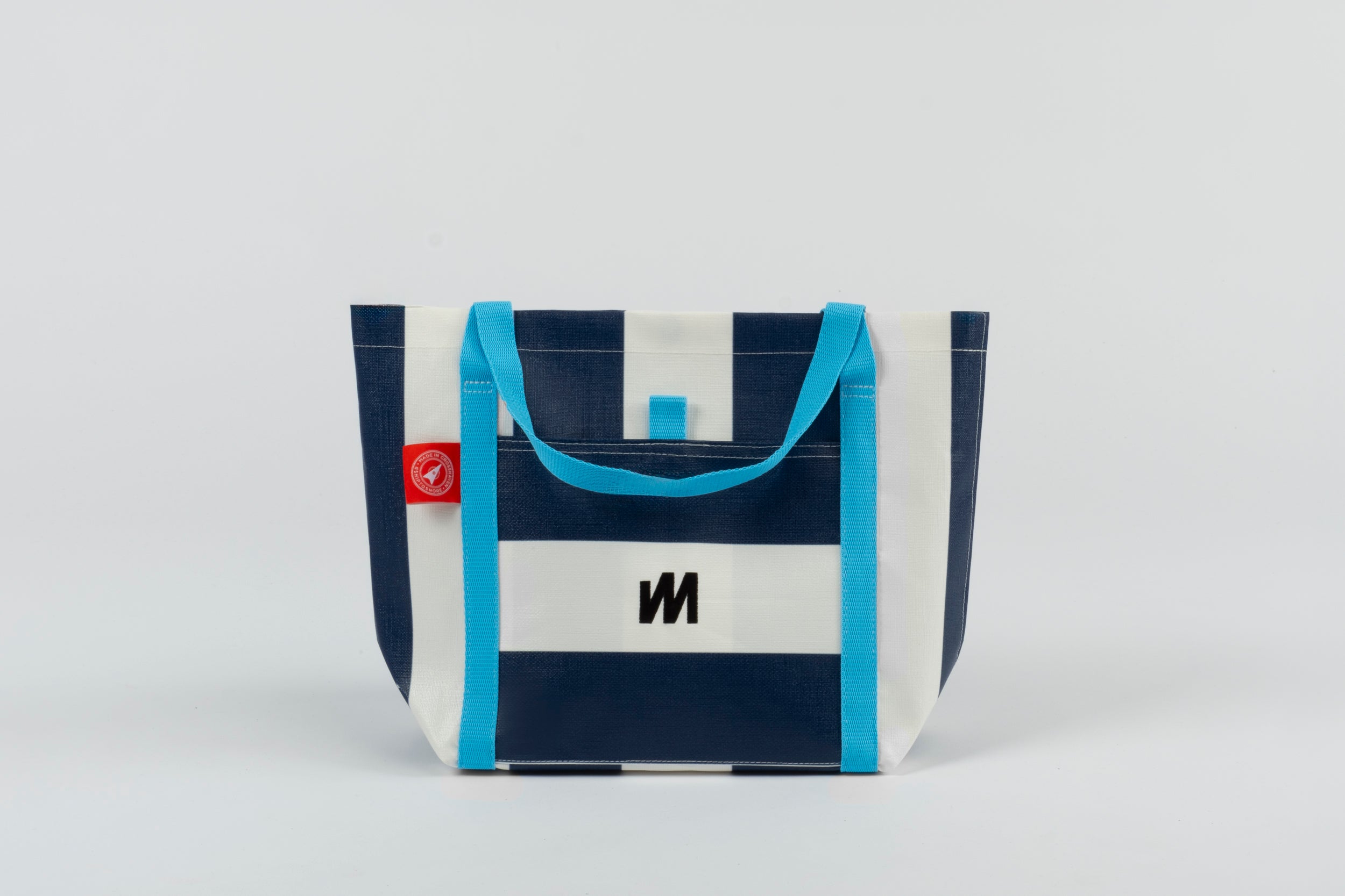 Navy Tote - Classic Stripe