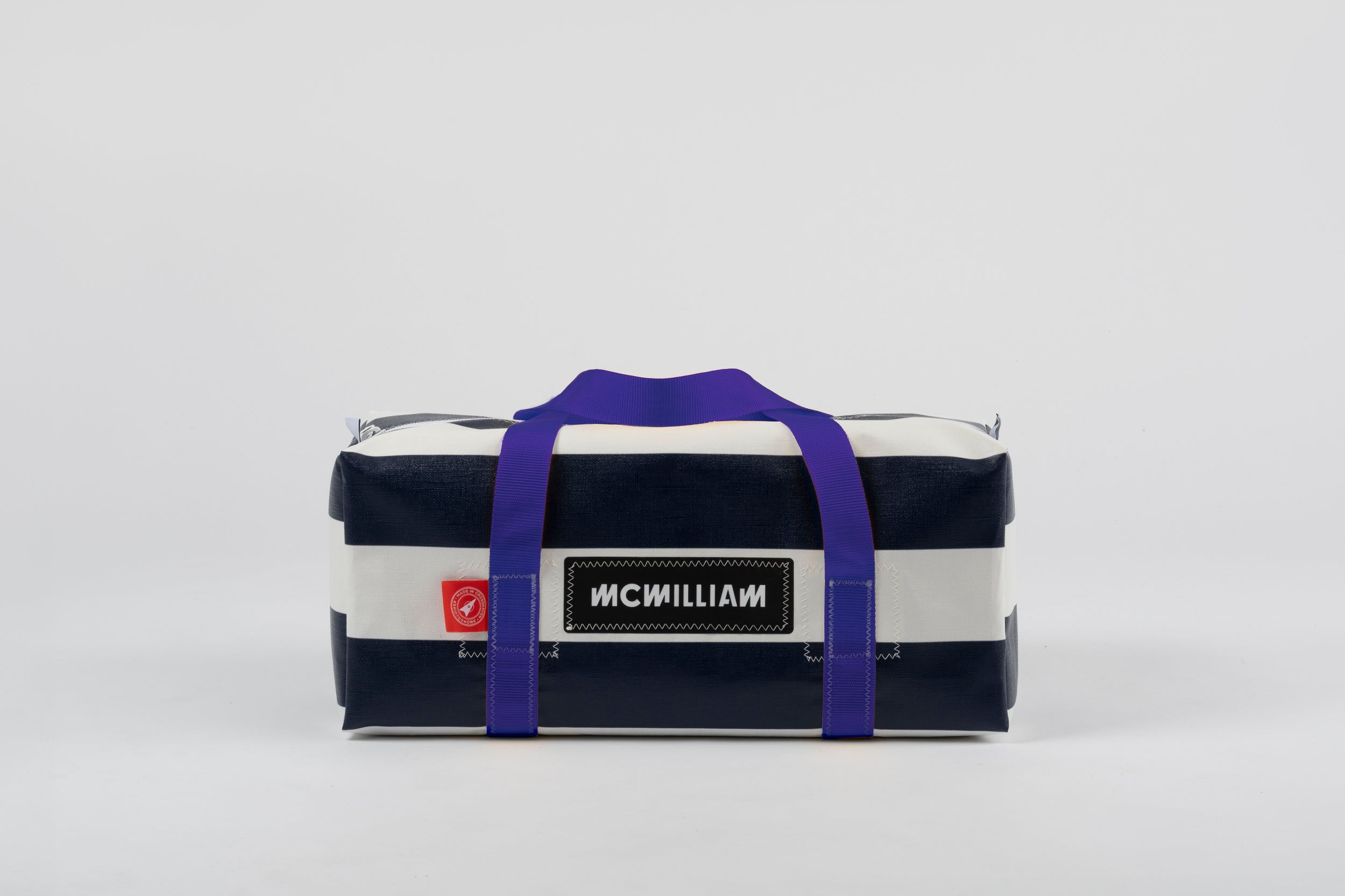 Navy Small Holdall (30L) - Classic Stripe