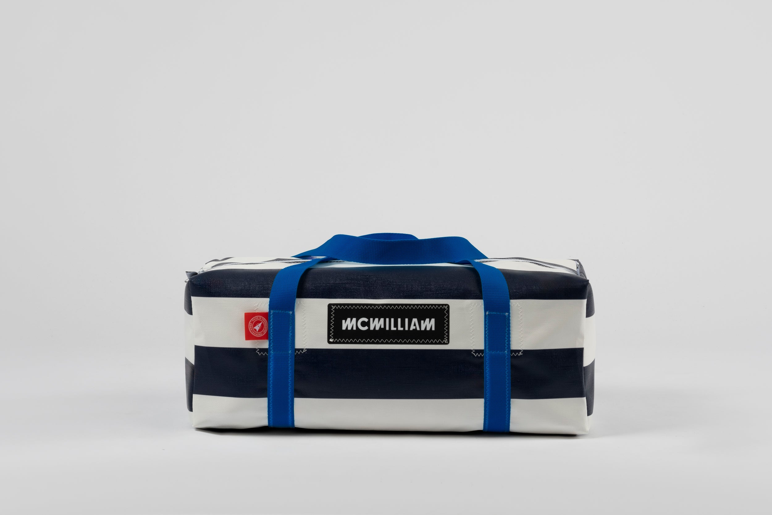 Navy Medium Holdall (42L) - Classic Stripe