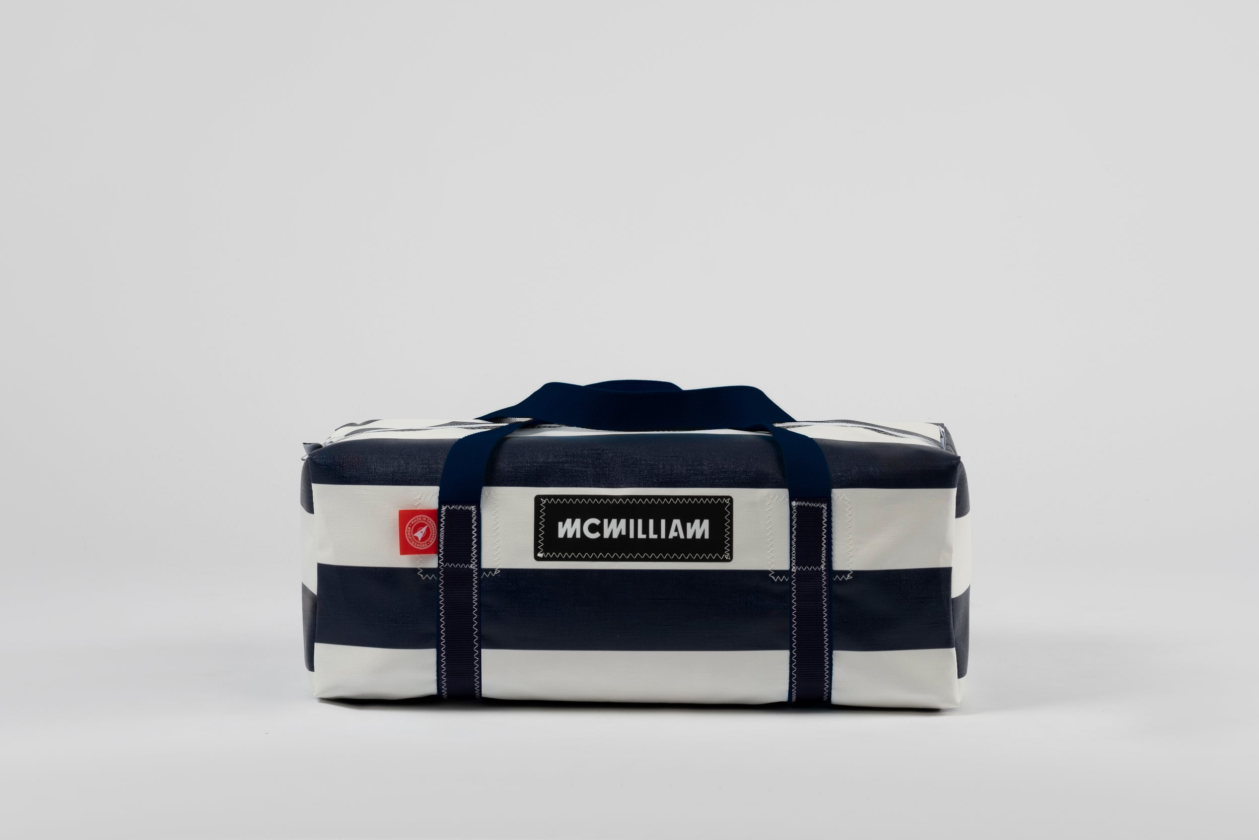 Navy Medium Holdall (42L) - Classic Stripe