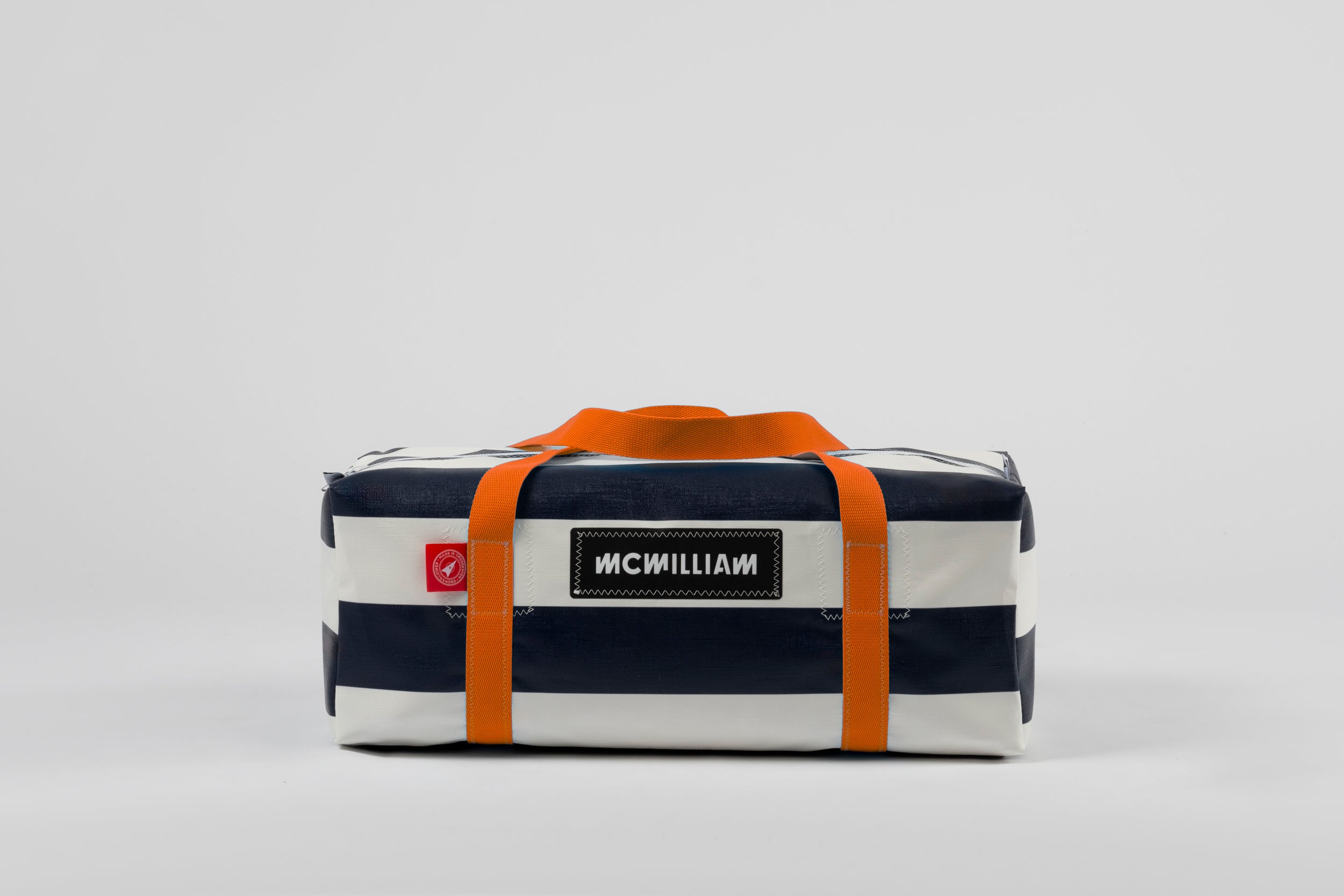 Navy Medium Holdall (42L) - Classic Stripe