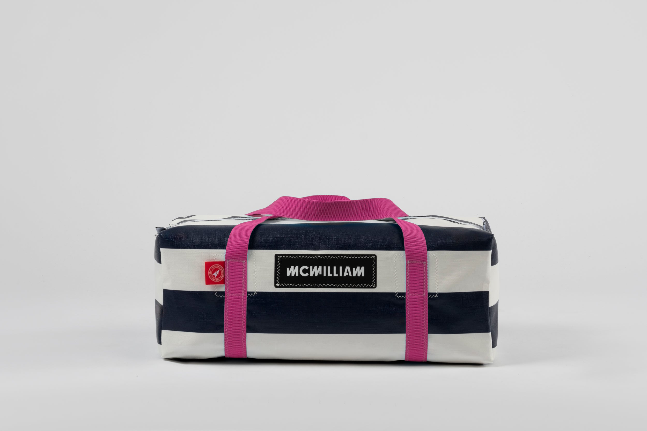 Navy Medium Holdall (42L) - Classic Stripe