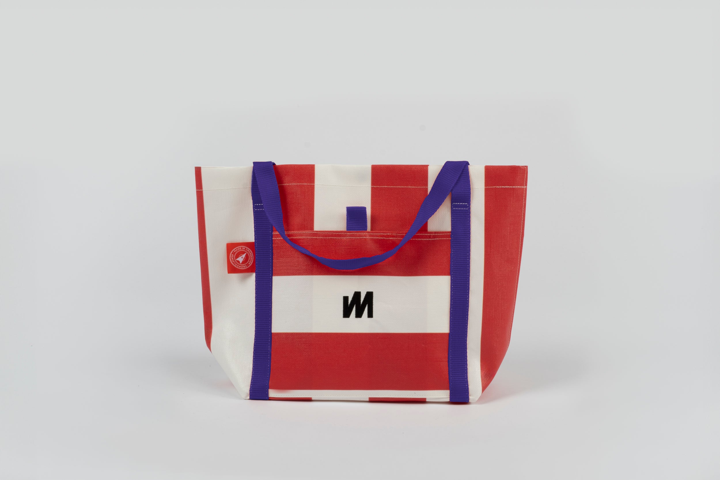 Red Tote - Classic Stripe