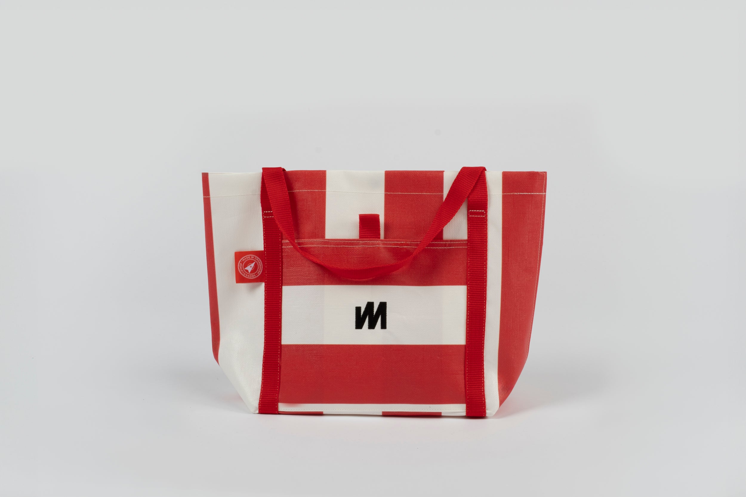 Red Tote - Classic Stripe