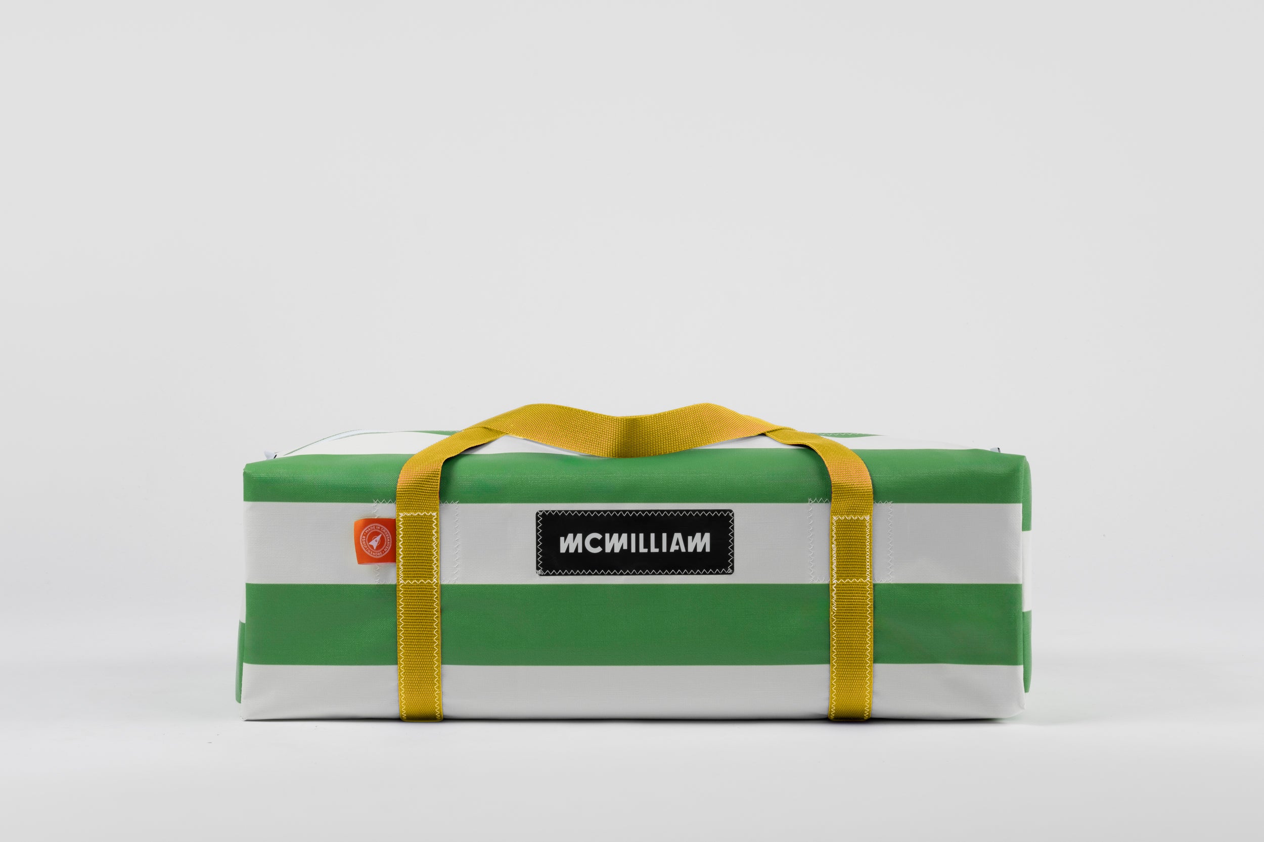 Green Large Holdall (50L) - Classic Stripe