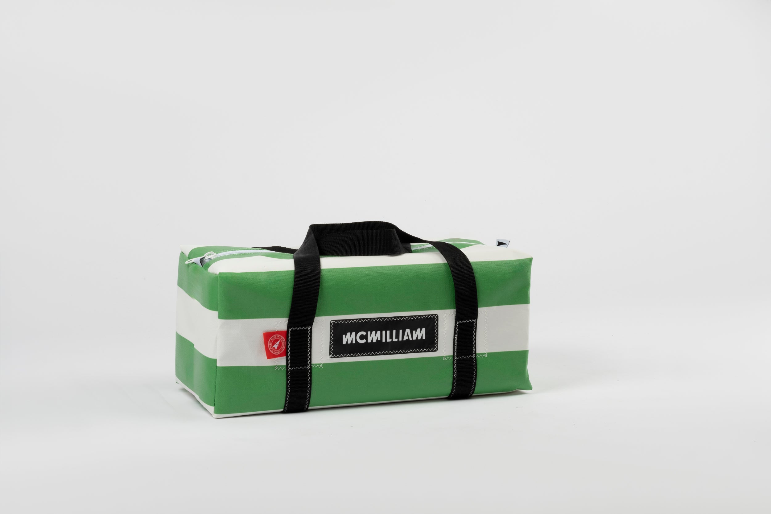 Green Small Holdall (30L) - Classic Stripe