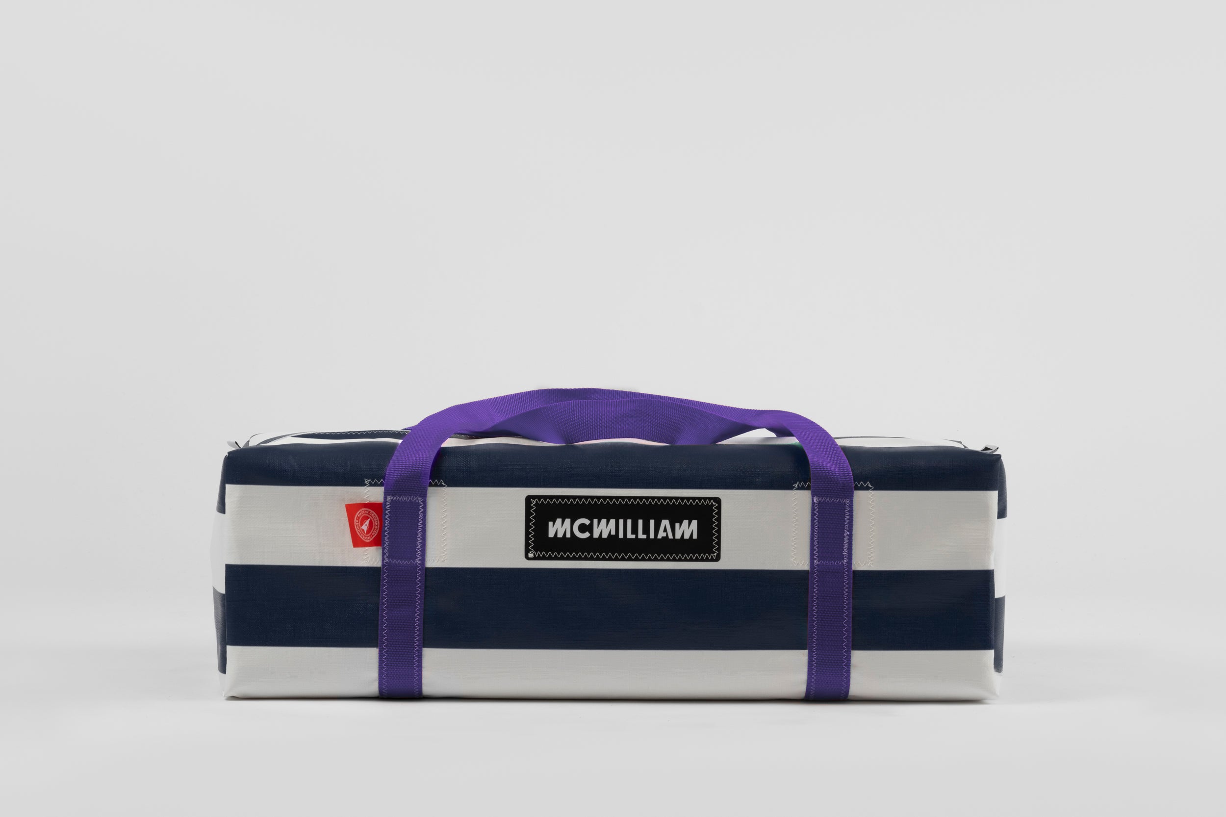 Navy Large Holdall (50L) - Classic Stripe